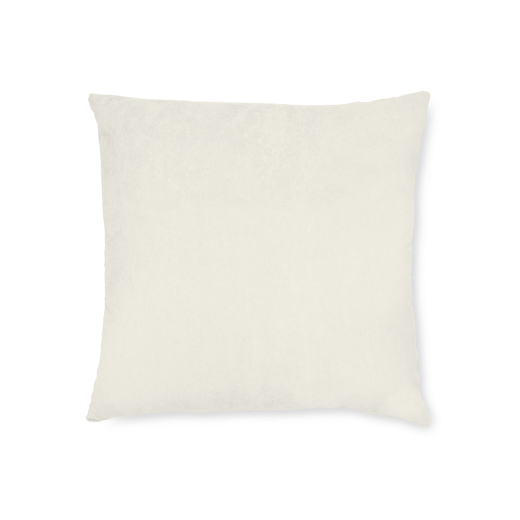 Pray About Everything Decorative Pillow — Colorful Inspirational Square Pillow