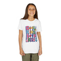 Youth Tee — "Cool Kids Love Jesus" Colorful Christian Kids Shirt