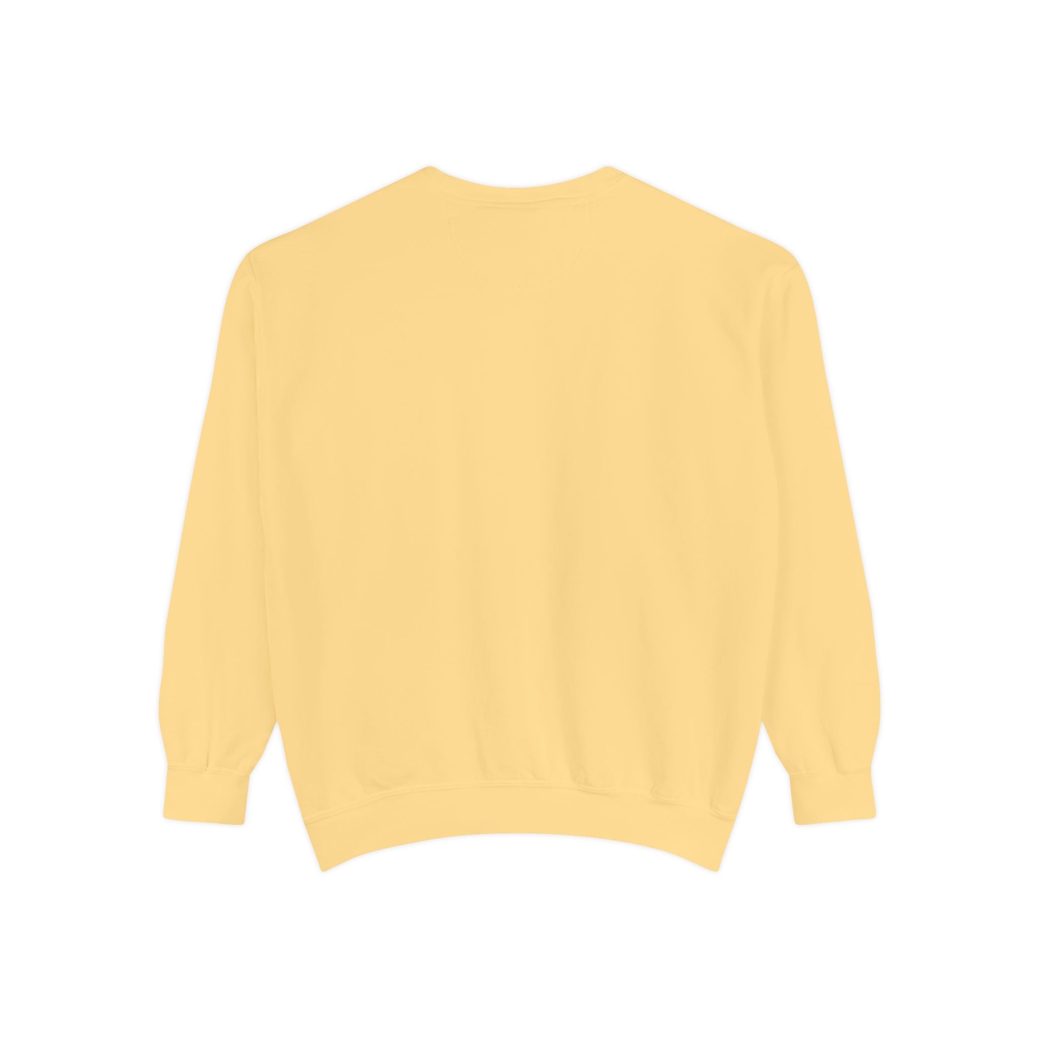 Mustard Seed Sweatshirt — "All It Took Was One Small Mustard Seed" Christian Crewneck (Matthew 17:20)