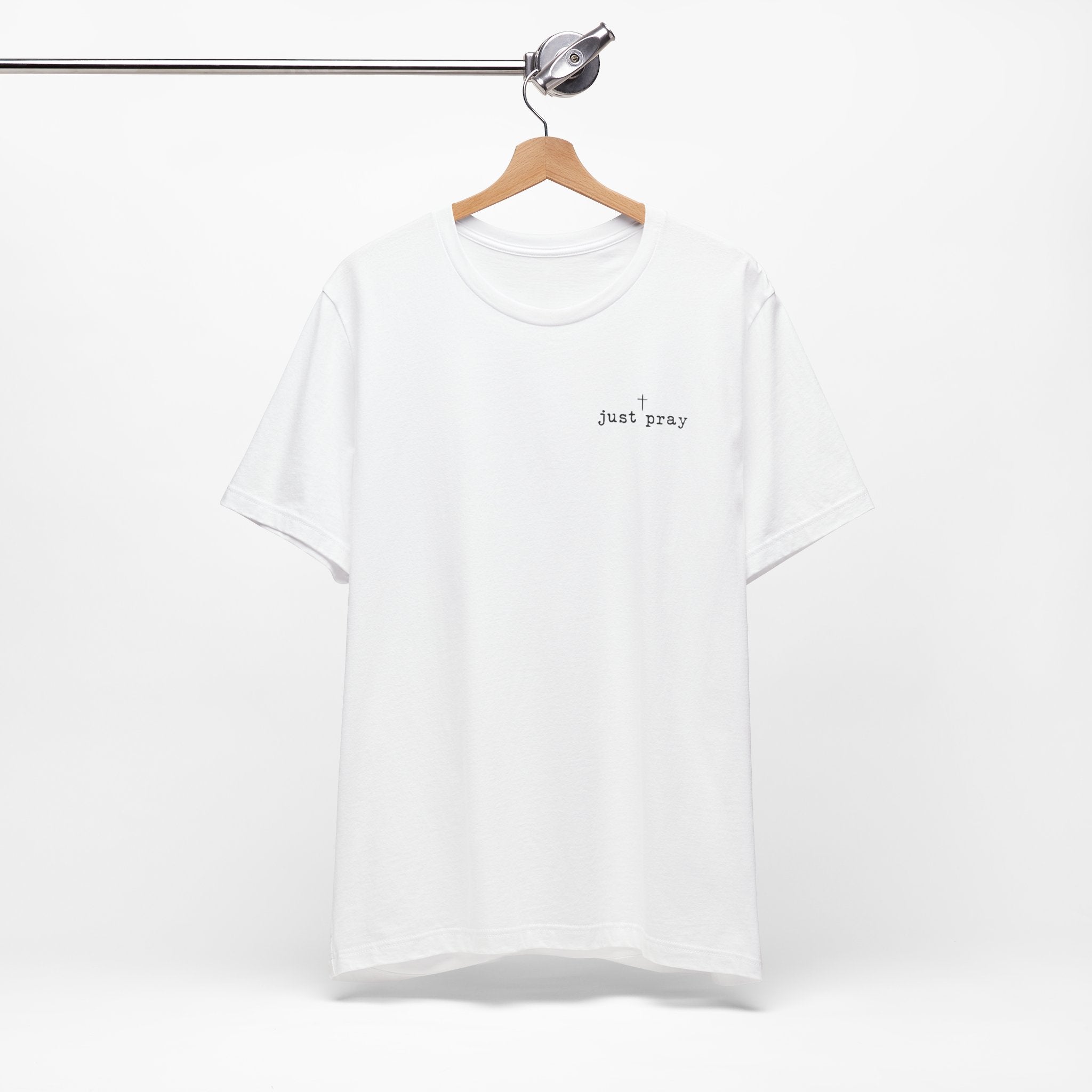 Just Pray Unisex Jersey Short Sleeve Tee
