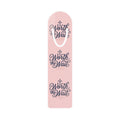 Christian Bookmark — "Worth the Wait" Inspirational Pink Magnetic Bookmark