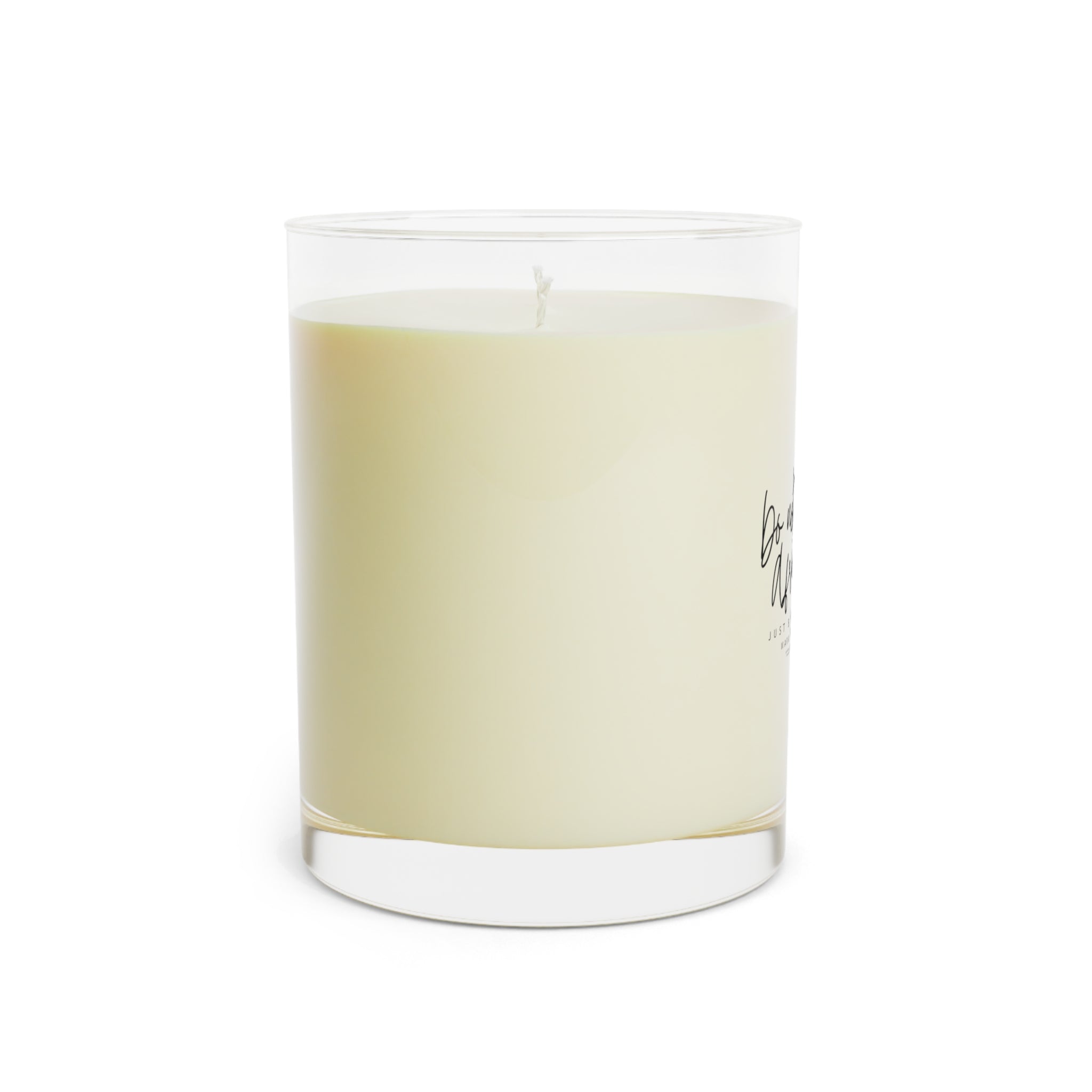 Do Not Be Afraid floral quote Candle | 11oz Glass Soy Scented