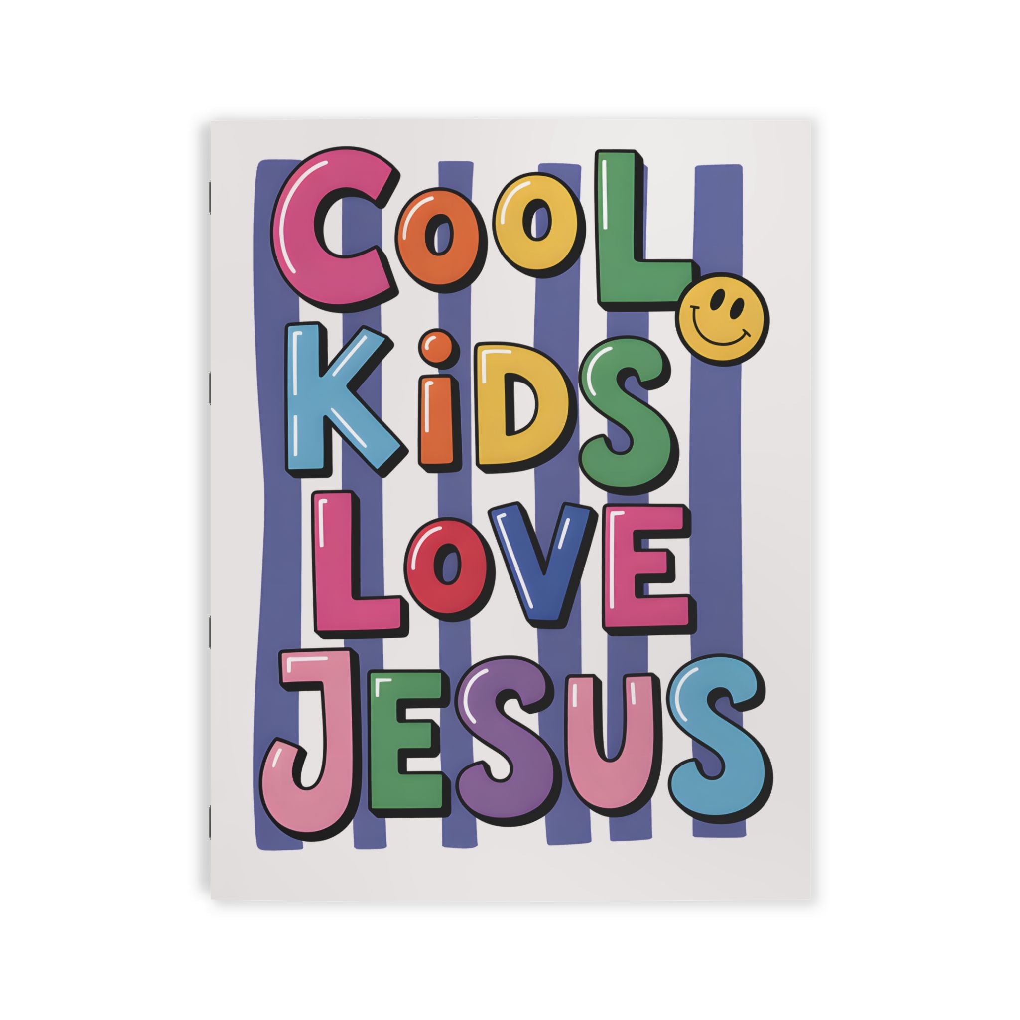 Christian Kids Coloring Book — "Cool Kids Love Jesus" Faith Activity Book