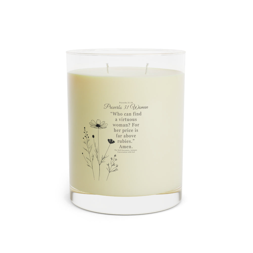 Virtuous Woman Scripture Candle | Scented Candle 11oz