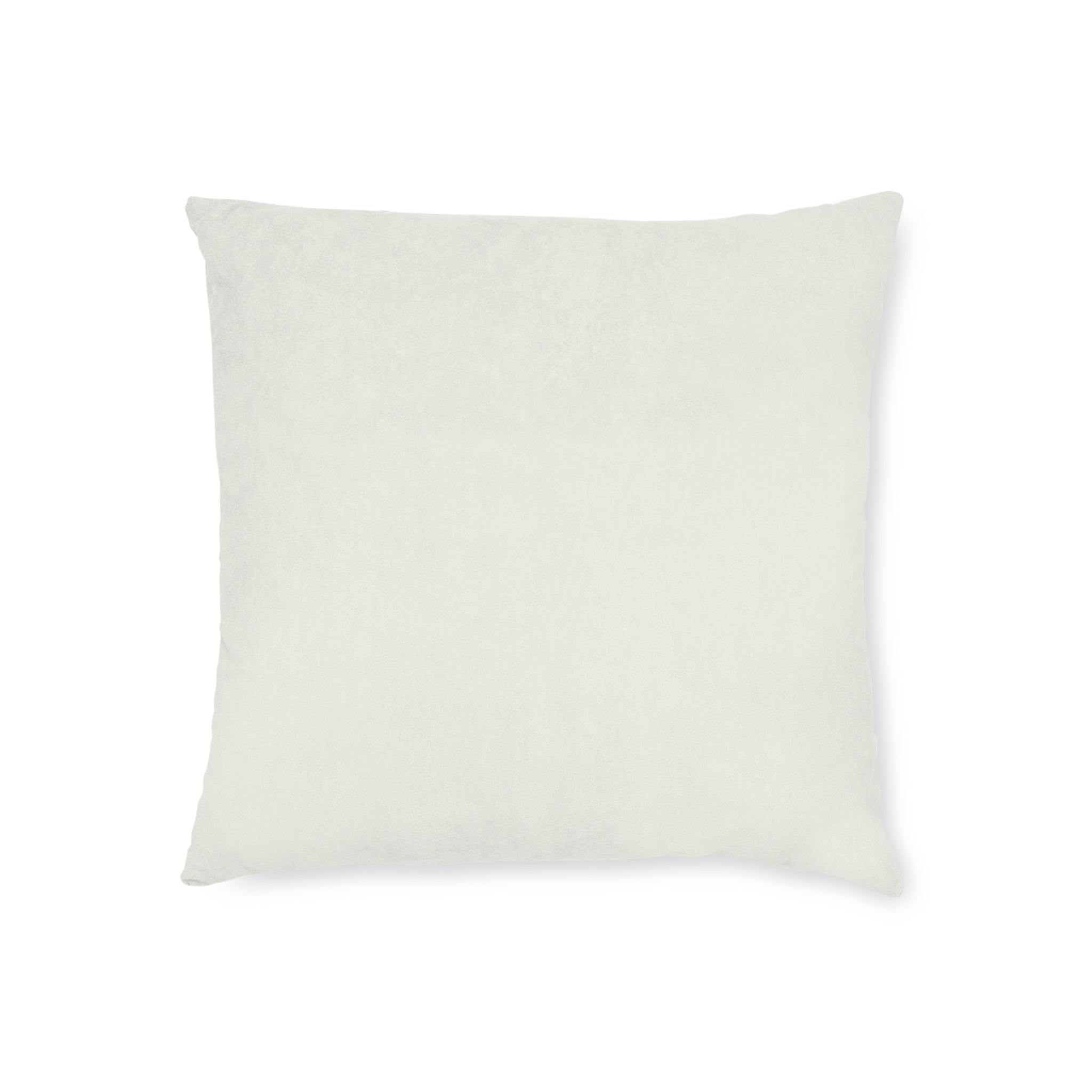 Faith Floral Square Pillow — Pastel Butterfly Decorative Throw Pillow