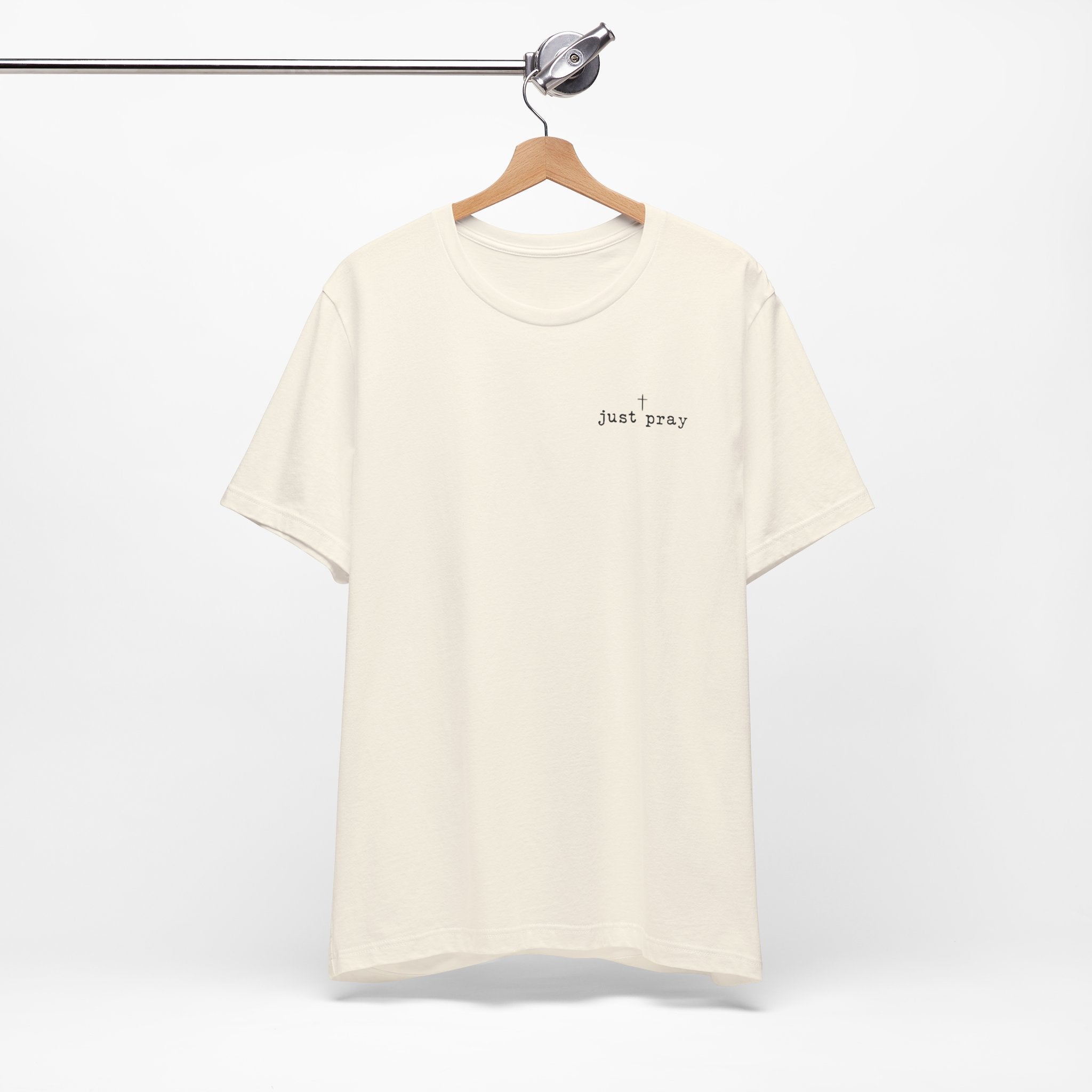 Just Pray Unisex Jersey Short Sleeve Tee