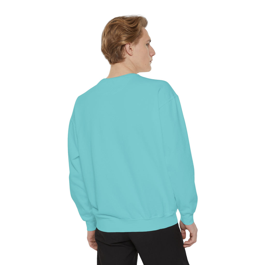 Mustard Seed Sweatshirt — "All It Took Was One Small Mustard Seed" Christian Crewneck (Matthew 17:20)