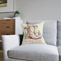 Walk By Faith Cowboy Boot Throw Pillow — Floral Western Faith Home Decor